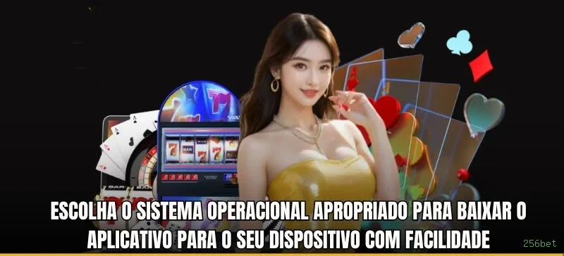 Login rápido no app 256bet